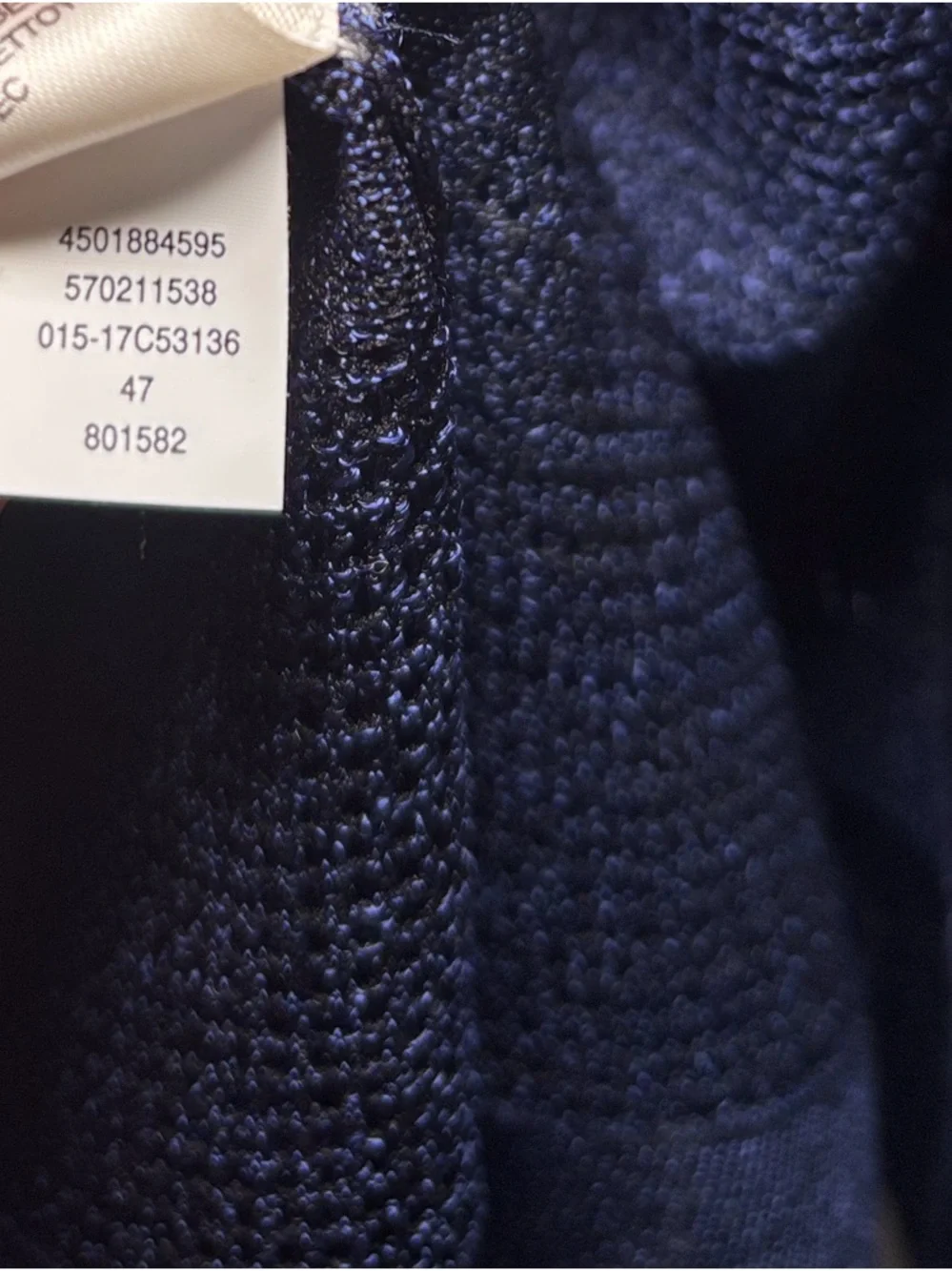 Chico’s Long Navy Black Cardigan Size 2 Duster Open Front Lightweight Layer - Picture 10 of 15